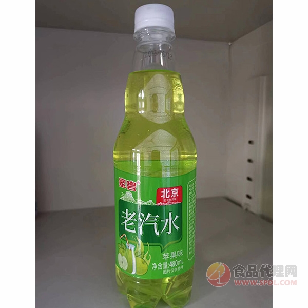 蜜碧老汽水苹果味480ml