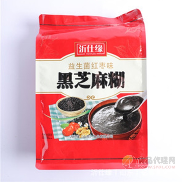 沂仕缘益生菌红枣味黑芝麻糊500g