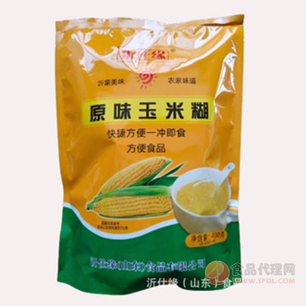 沂仕缘原味玉米糊400g