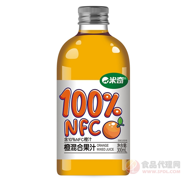 米奇100%橙混合果汁300ml