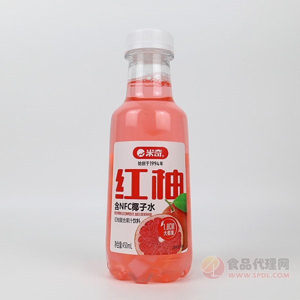 米奇红柚复合果汁饮料450ml
