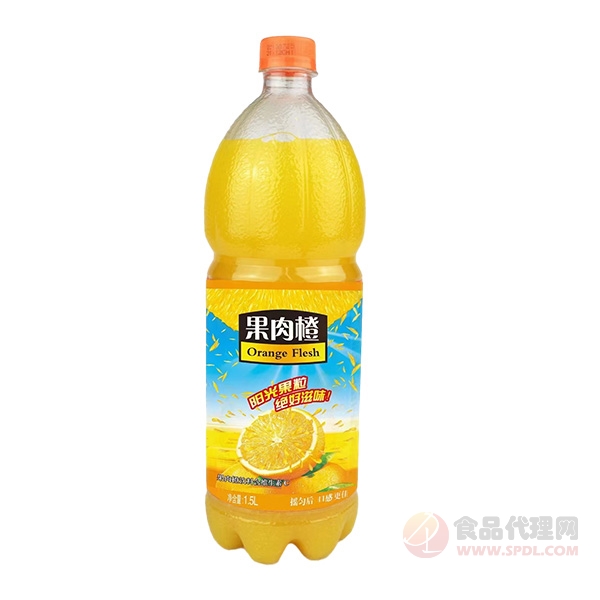 果肉橙饮料1.5L