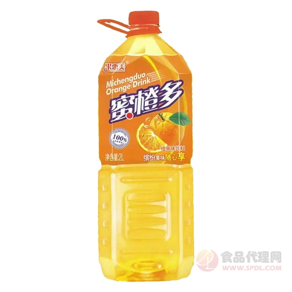 果恋美蜜橙多橙果味饮料2L