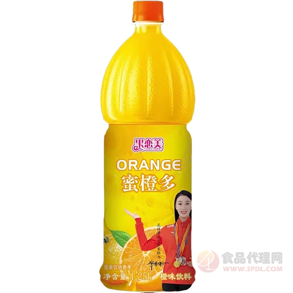 果恋美蜜橙多橙味饮料1.25L