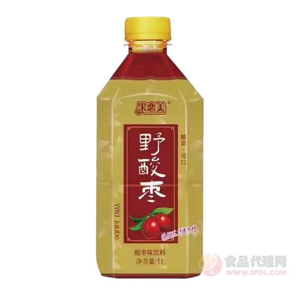 果恋美野酸枣果味饮料1L