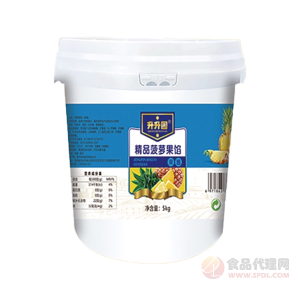 升升园精品菠萝果馅5kg