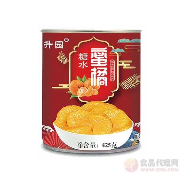 升升园糖水蜜橘425g