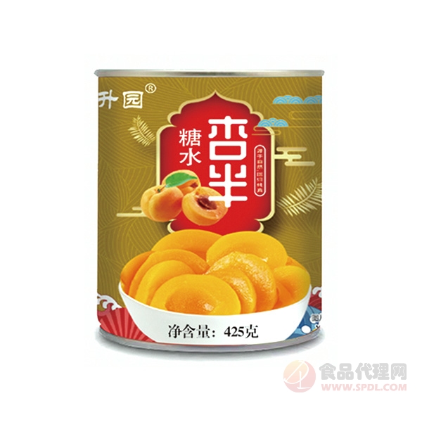 升升园糖水杏半425g