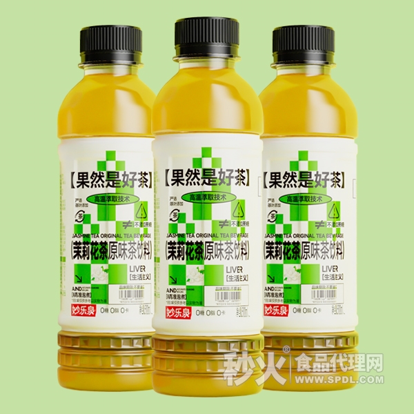 妙樂泉茉莉花茶飲料500ml