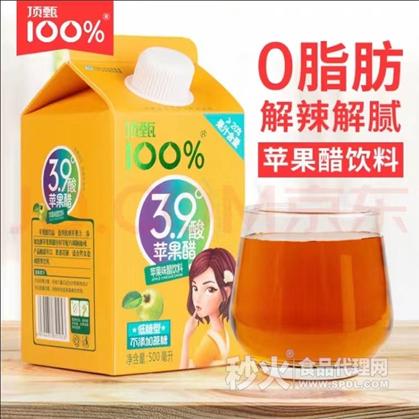 顶甄苹果醋饮料500ml