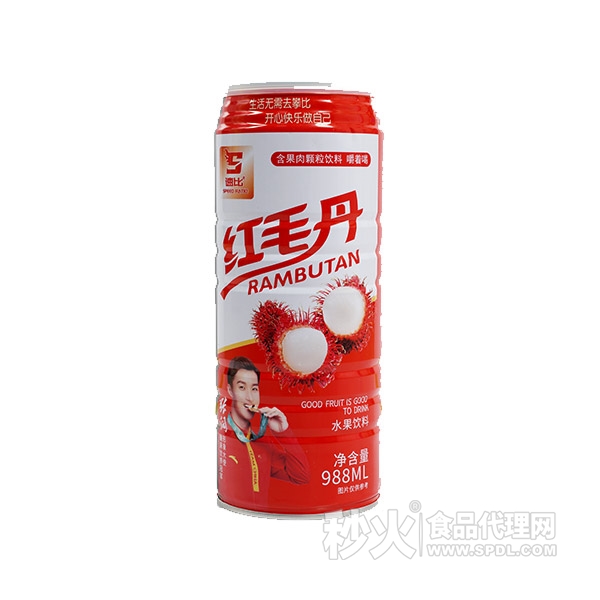 红毛丹水果饮料988ml