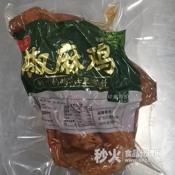 庆盛昌椒麻鸡袋装