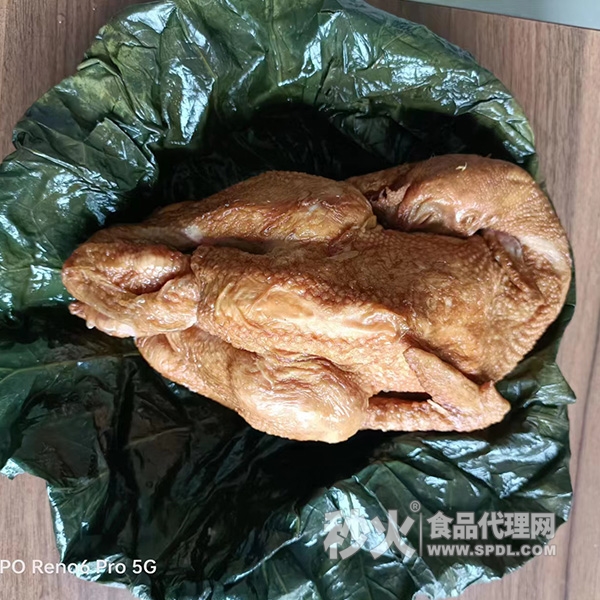 庆盛昌荷叶香鸡冻品实物图