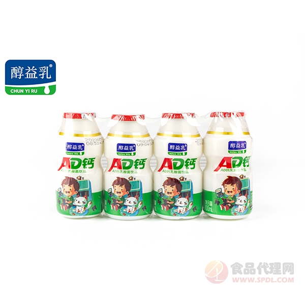 醇益乳AD钙乳酸菌饮品100ml