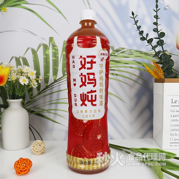 好妈炖山楂果汁饮料1.25L