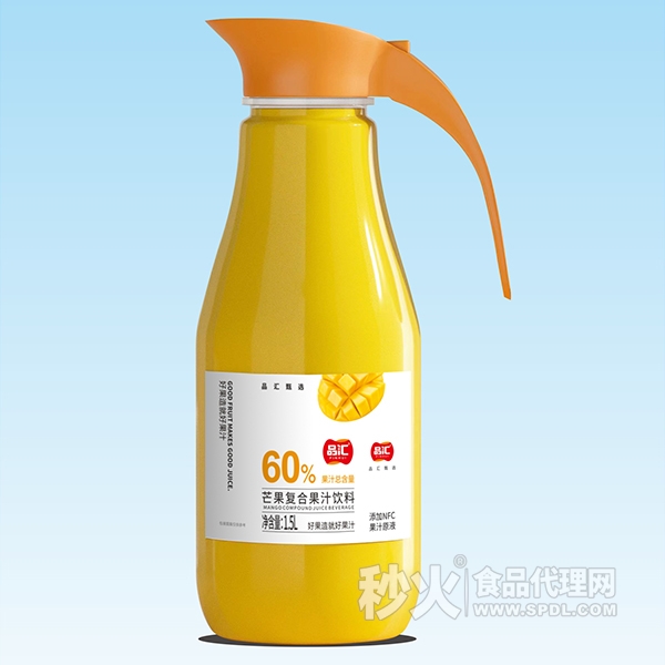 品汇芒果复合果汁饮料1.5L