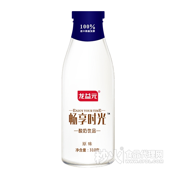 龙益元畅想时光酸奶饮品原味310g