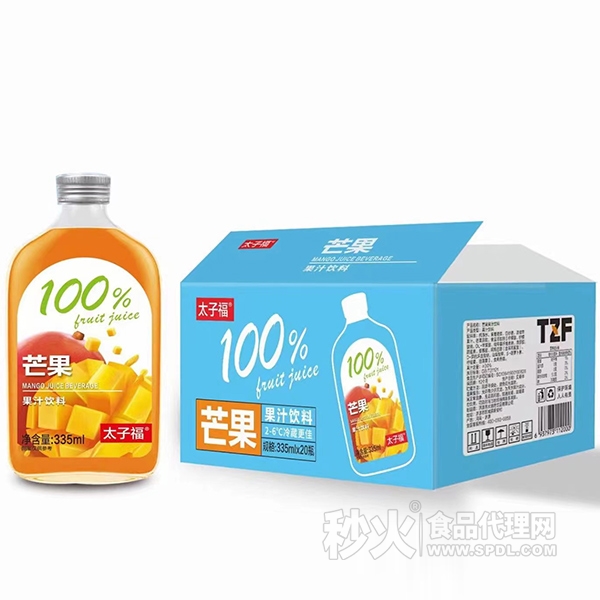 太子福芒果果汁饮料335mlx20瓶