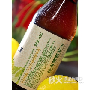 天尚檸檬精釀啤酒250ml