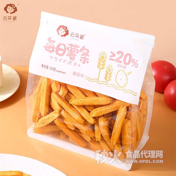 云朵酱每日薯条番茄味200g