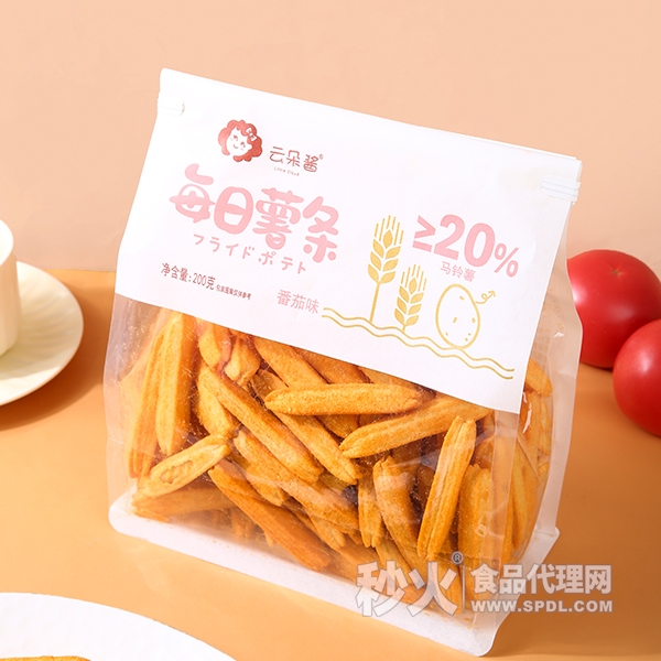 云朵酱每日薯条番茄味200g