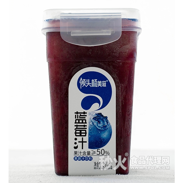 领头杨美滋蓝莓汁果蔬汁饮料370ml