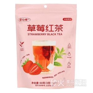 愛沁緣草莓紅茶沖泡飲料60g