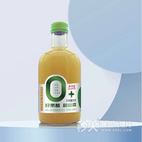 和丝露苹果醋饮料328ml