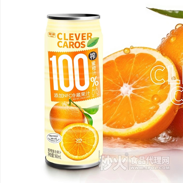 聪牌蜜橙复合果汁960ml