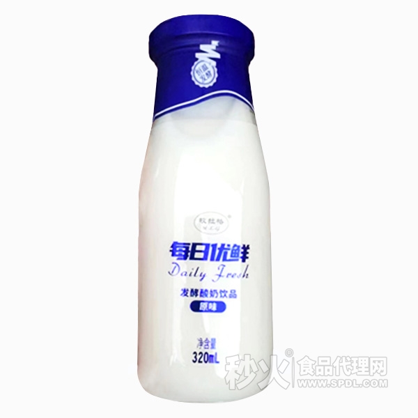 牧拉格每日优鲜发酵酸奶饮品原味320ml