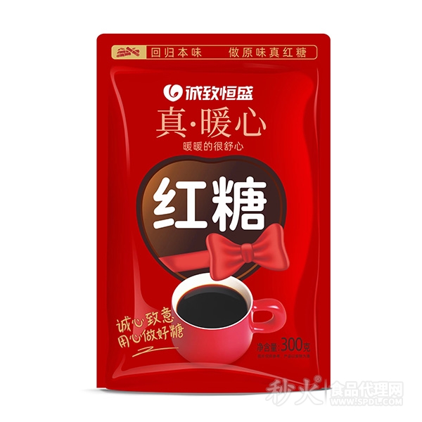 誠致恒盛真暖心紅糖300g