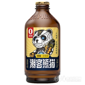 潮客熊猫精酿菠萝啤饮料275ml