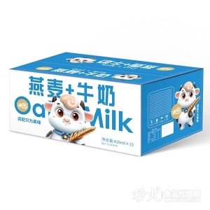 花皇燕麥+牛奶420mlx15瓶