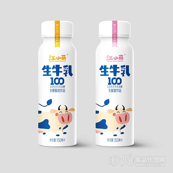 江小萌生牛乳发酵酸奶饮品350ml