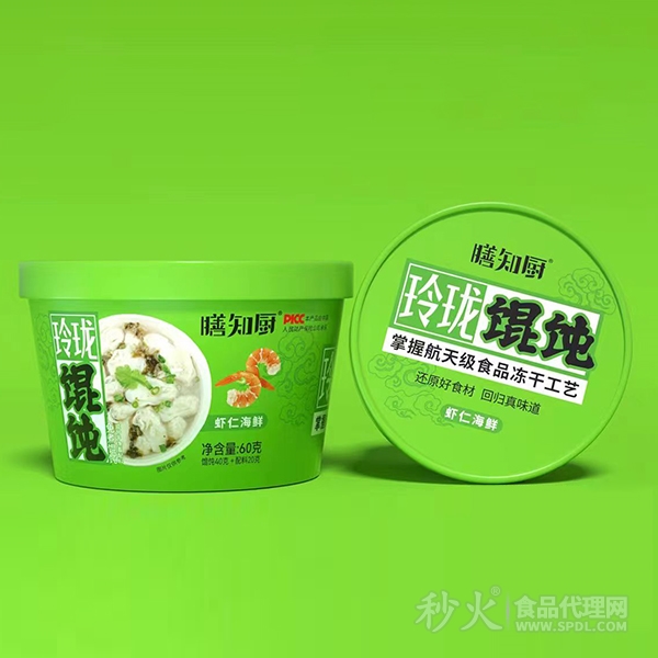 膳知廚玲瓏餛飩蝦仁海鮮味63g