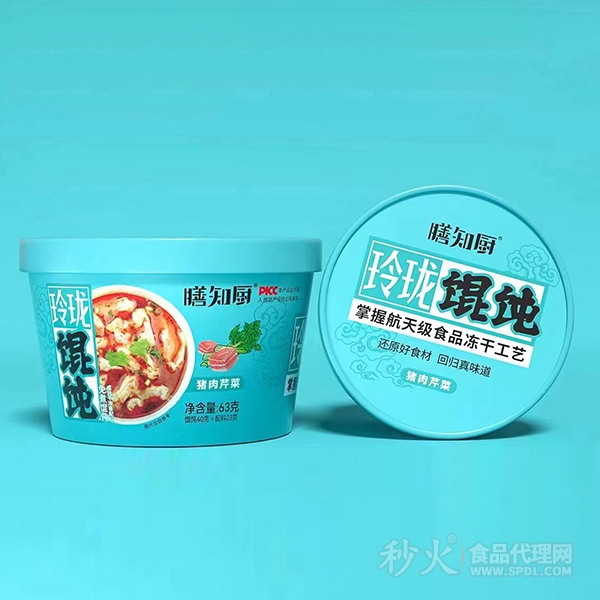 膳知厨玲珑馄饨猪肉芹菜味63g