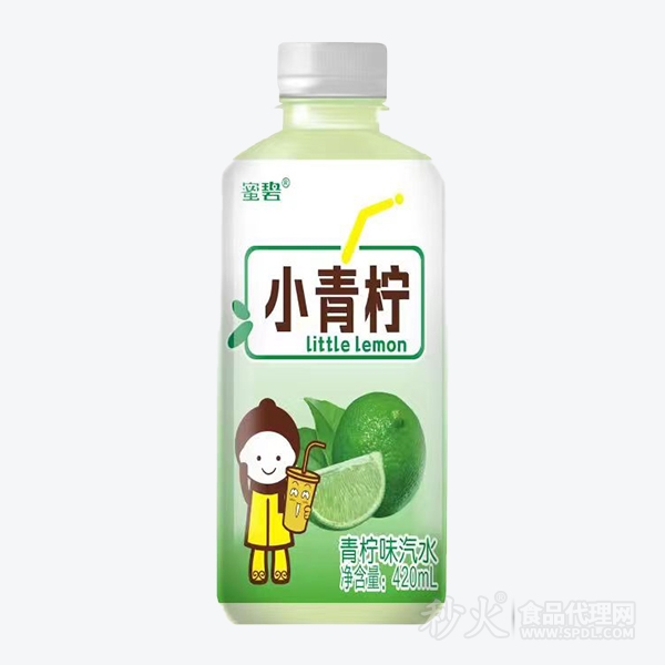 蜜碧小青柠汽水420ml