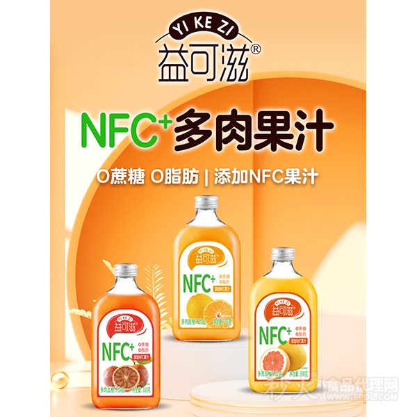 益可滋NFC多肉果汁饮品组合装