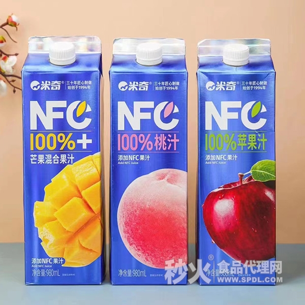 米奇NFC芒果混合果汁980ml
