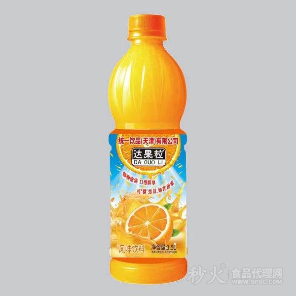 达果粒橙汁饮料1.5L