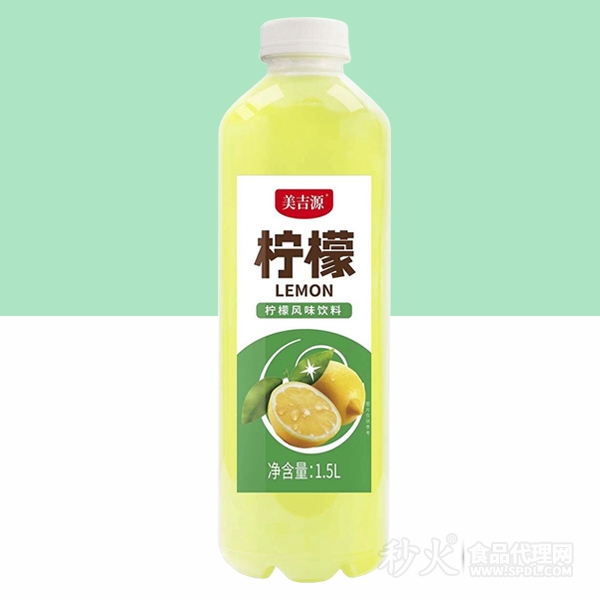 美吉源柠檬风味饮料1.5L