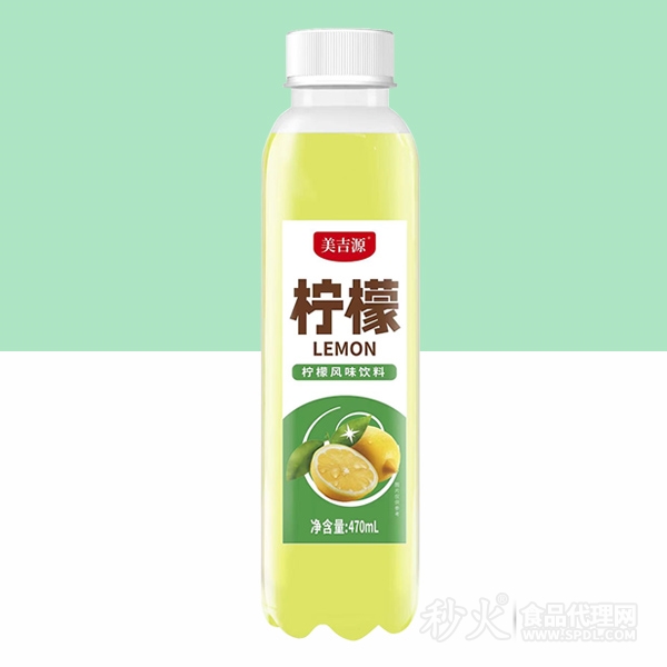 美吉源柠檬风味饮料470ml