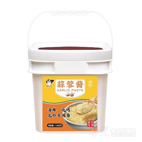 食川红蒜蓉酱原味3.6kg
