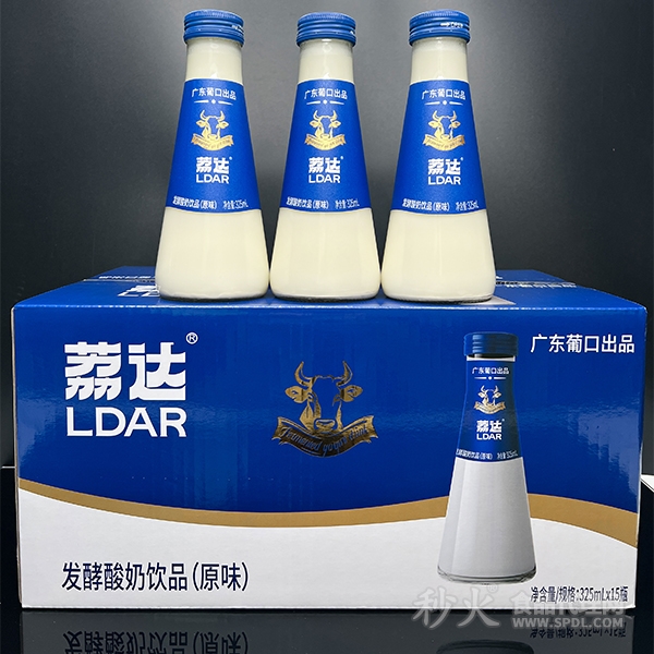 荔达原味发酵酸奶饮品325mlx15瓶