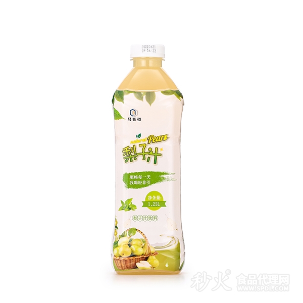 轻非饮梨子汁饮料1.25L
