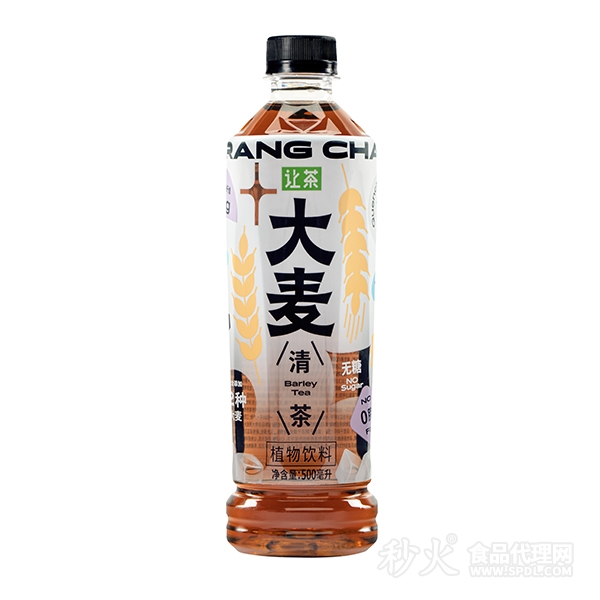 让茶大麦清茶植物饮料500ml