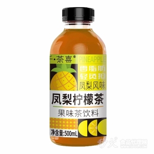 茶千茶喜凤梨柠檬果味茶饮料500ml
