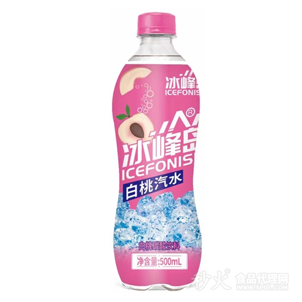 冰峰岛白桃汽水500ml