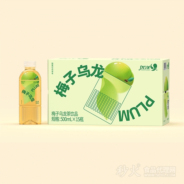 梅子乌龙茶饮品500mlx15瓶