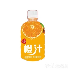 橙汁果味饮料360ml